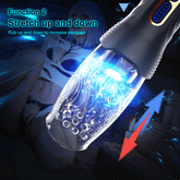 Gawk Gawk 3000 PRO Male Rose Thrusting Rotating And Vibrating Oral Sex Masturbation Cup